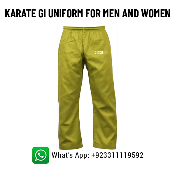 Karate Gi uniform for men and women