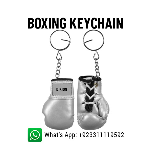 Boxing gloves keychain