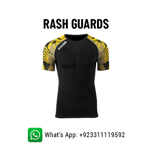 Custom rash guards